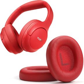 TOZO HT2 Hybrid Active Noise Cancelling Headphones, Wireless Over Ear Bluetooth Headphones, + HT2 Replacement Ear Pads