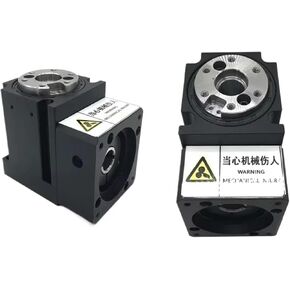 1pcs Electric Rotary Platform Indexing Plate Motor Gearbox 4th axis/5th axis/R axis Replace Motor Cam Splitter(14mm Input)