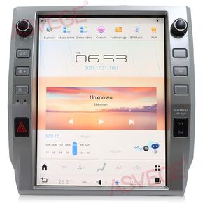 Asvege 12.1 Car Radio Toyota Tundra 2014-2019 Tesla Screen Multimedia Player Maving Stereo WiFi Wireless Carplay Android Auto Bluetooth WiFi Camera