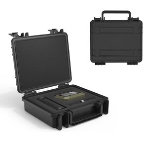 Heavy Duty Case Compatible with Garmin Xero C1 Pro Chronograph, Hard Carrying Travel Bag Waterproof Hard Shell with Custom Foam Range Shooting Protect Storage（Black）