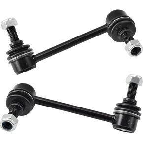 2PCS Front Stabilizer Bar Link Kit K750155 Compatible With 2008-2017 Buick Enclave, 2009-2017 Chevy Traverse, 2007-16 GMC Acadia, 2007-2010 Saturn Outlook