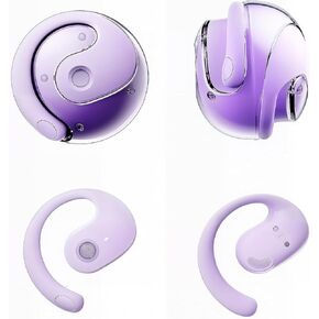 AI Real-time Language Translation Headset, with a Variety of Powerful AI Functions, Supports Real-time Translation in Various Languages to Enhance Your Business Working Experience. (02 Purple)