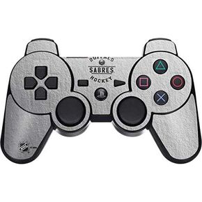Skinit Decal Gaming Skin for PS3 Dual Shock Wireless Controller - Officially Licensed NHL Buffalo Sabres Black Text Design