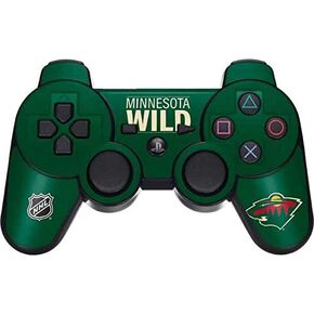 Skinit Decal Gaming Skin for PS3 Dual Shock Wireless Controller - Officially Licensed NHL Minnesota Wild Lineup Design