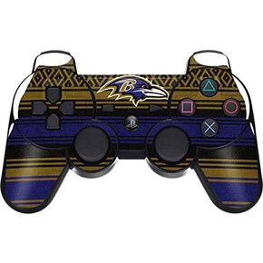 Skinit Decal Gaming Skin Compatible with PS3 Dual Shock Wireless Controller - Officially Licensed NFL Baltimore Ravens Trailblazer Design