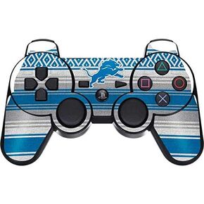 Skinit Decal Gaming Skin Compatible with PS3 Dual Shock Wireless Controller - Officially Licensed NFL Detroit Lions Trailblazer Design