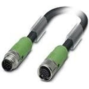 Phoenix Contact 1402551 Sensor Cables/Actuator Cables SAC-12P-MS/ 3,0-35T/ FS SH SCO, Straight M12 Male to Straight M12 Female