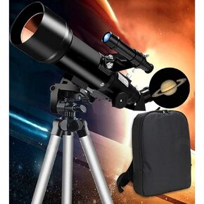 Telescope Convenient, Telescopes for Astronomy Adult,Childrenu2019s Astronomical Telescope, Entry-Level Telescope,70mm Aperture 400mm AZ Mount Astronomical Refractor Telescope,The