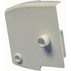 LG Electronics 5004JA2017B Tilt Basket End Cap, White