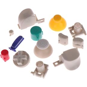 Replacement Full Set Buttons for Nintendo Gamecube L R D-Pad ABXY Buttons Kit for Nintend NGC Controller