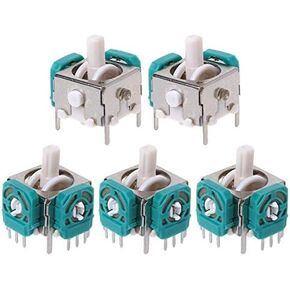 5PCS Replacement 3D Analog Joysticks for Nintendo Gamecube NGC Controller Joystick Repair Parts Accessoires