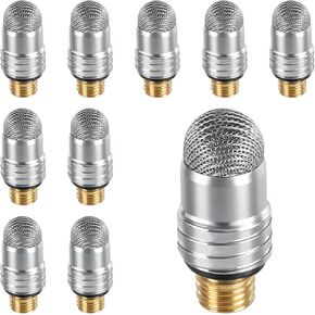 10 PCS Stylus Tips Replacement Tips Only, Universal Mesh Soft Replacement Fiber Tip Touch Screen Stylus Pen Universal Stylus No Scratches Stylus Tip for Capacitive Touch Screen