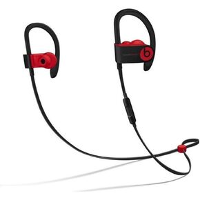 beats Powerbeats3 Wireless Ear-Hook Headphones Decade Collection Black/Red MRQ92 (Renewed)