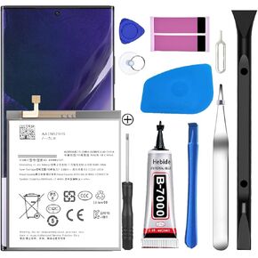 Galaxy S22 Plus Battery Replacement,Upgraded New Battery for Samsung Galaxy S22 Plus 5G SM-S906U All Models with Adhesive Tape Professional Tool Kit