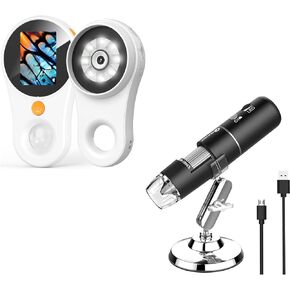 T TAKMLY Digital Microsope,USB Handheld Magnifying Glass