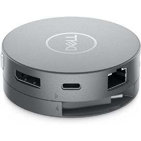 Dell Docking Station DA310, Wired, DA310, Wired, USB 3.2 Gen 2, 0470-AEUP, 832585 (DA310, Wired, USB 3.2 Gen 2 (3.1 Gen 2) Type-C, 10,100,1000 Mbit/s, Silver, 3840 x 2160 Pixels, 1920 x 1080)