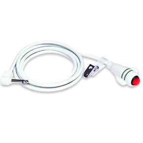 DuraCall Call Cord, 1/4" Phone Plug, White, Single, 7'