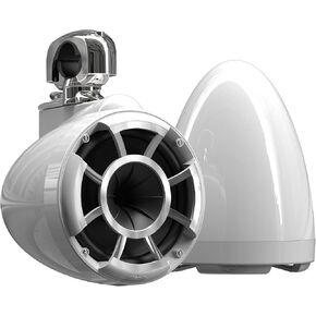 Wet Sounds Rev 8 W-SC V2 8" White Marine Tower Speakers Swivel