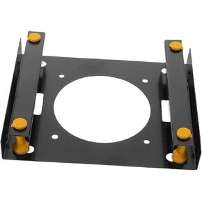 Angoily Hard Drive Mounting Bracket Adapter Absorber Tray for Desktop Space Efficient Drive Bay Holder with Improved Stability and Compatibility Random Color