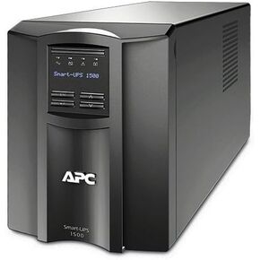 APC Smart-UPS 1500VA UPS Battery Backup with Pure Sine Wave Output (SMT1500) (Renewed)