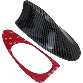 Car Roof Shark Fin Antenna Carbon Fiber Radio Signal Antenna Part Compatible for Volkswagen GTI Base Hatchback 4-Door 2.0L 1984CC 121Cu. in. l4 Gas DOHC Turbocharged 2010 2011 2012 2013 by Loner