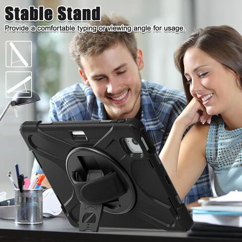 TSQQST لـ IPAD AIR 11 بوصة CASE M3/M2 2025 2024 W/SCREETS ، حالة IPAD AIR 7th/6th/5th GEN in Kuwait