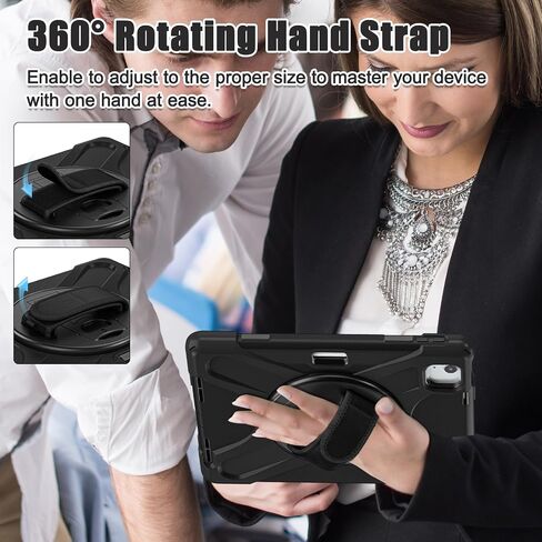 TSQQST لـ IPAD AIR 11 بوصة CASE M3/M2 2025 2024 W/SCREETS ، حالة IPAD AIR 7th/6th/5th GEN in Kuwait