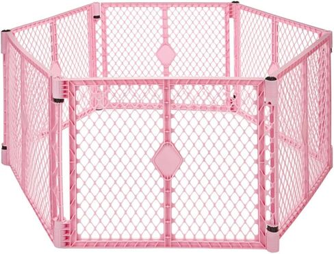 Toddleroo by North States Superyard Wall Mount Kit, Made in USA: Compatible with Superyard Classic, Colorplay, or Indoor/Outdoor 6 Panel Play Yard. Hardware kit to create extra wide barrier. (Gray) in Saudi Arabia