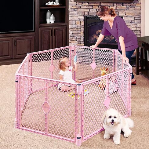 Toddleroo by North States Superyard Wall Mount Kit, Made in USA: Compatible with Superyard Classic, Colorplay, or Indoor/Outdoor 6 Panel Play Yard. Hardware kit to create extra wide barrier. (Gray) in Saudi Arabia