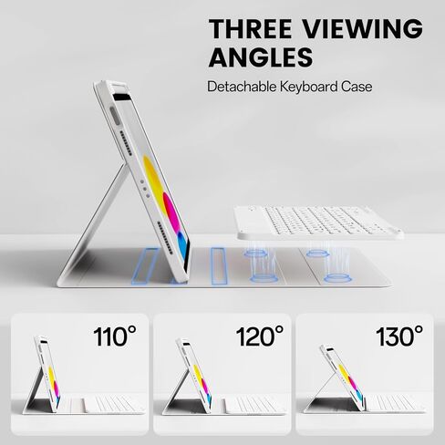 حالة لوحة المفاتيح لـ iPad Air 11 Inch (M3/M2) 2025/2024 ، IPAD AIR 5th Generation 2022/2020 in Kuwait