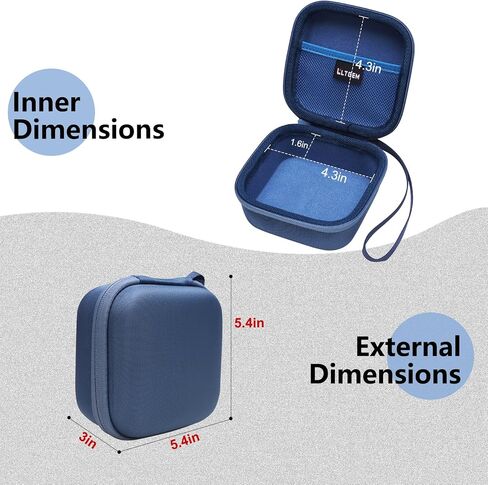 حالة LTGEM متوافقة مع الأذنين النهائية Miniroll ماء قابلة للتكاثر المائي ، Black (Case Only) in Kuwait