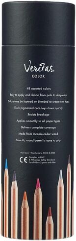 Christian Art Gifts Coloring Pencils Veritas 48/set Round in Kuwait