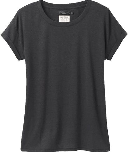 prAna Cozy Up T-Shirt Stormy Night Heather MD (Women's 8-10) in Saudi Arabia