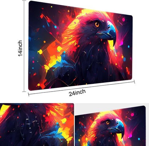 SIXTORE Premium Board Game 14x24in TCG Playmat Compatible for OCG CCG RPG MTG Playmats,Mousepad Desk Mats(Abyss Summon) in Kuwait
