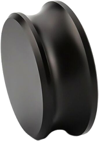 سجل استقرار الوزن ، الألومنيوم 6 أوقية مثبت القرص فينيل المشبك السور القرص الدوار سجل Puck LP للاعبين في فينيل Phono (RW170 ، أسود) in Kuwait