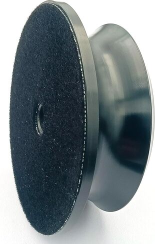 سجل استقرار الوزن ، الألومنيوم 6 أوقية مثبت القرص فينيل المشبك السور القرص الدوار سجل Puck LP للاعبين في فينيل Phono (RW170 ، أسود) in Kuwait