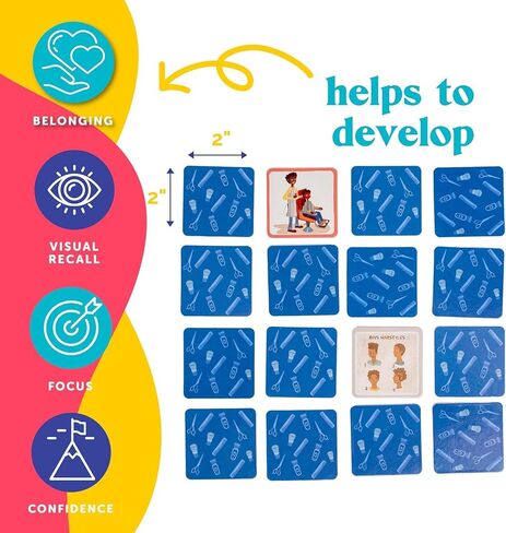 Upbounders- Musical Crossroads - Memory Matching Game for Toddlers - 24 Playing Card Pairs - Sweet Music Game Kids - Piano Singing - Ages 3+ in Saudi Arabia