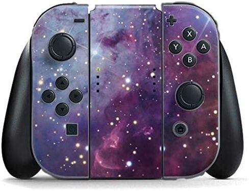 Skinit Decal Gaming Skin Compatible with Nintendo Switch (2017-2021) Joy-Con Controller - Officially Licensed The Fox Fur Nebula Design in Saudi Arabia