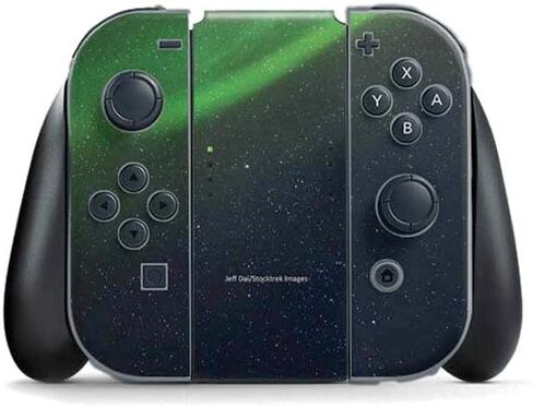 Skinit Decal Gaming Skin Compatible with Nintendo Switch (2017-2021) Joy-Con Controller - Officially Licensed The Fox Fur Nebula Design in Saudi Arabia