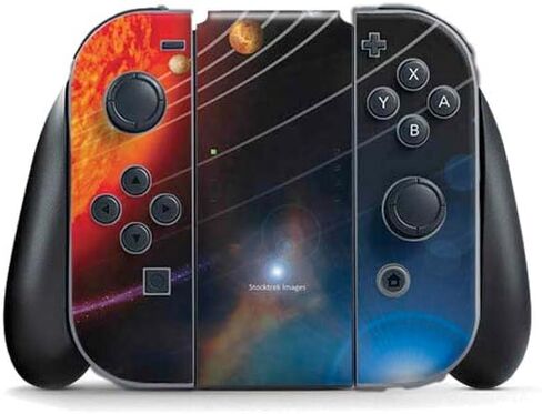 Skinit Decal Gaming Skin Compatible with Nintendo Switch (2017-2021) Joy-Con Controller - Officially Licensed The Fox Fur Nebula Design in Saudi Arabia