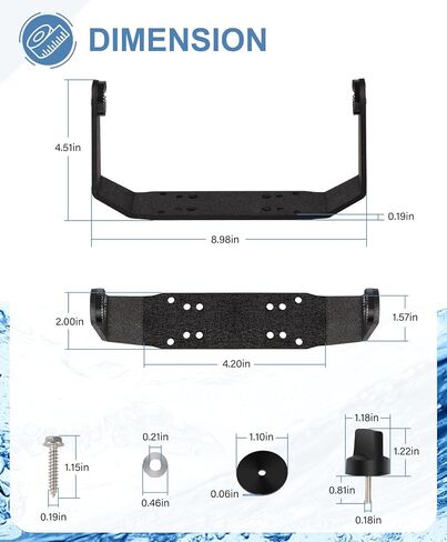 Replacement Gimbal Mount Kit for Hummingbird Helix Series (740149-1) in Kuwait