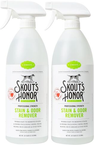 SKOUT'S HONOR: Stain & Odor Severe Mess - Advanced Formula DOG 35 oz. - NEW in Saudi Arabia