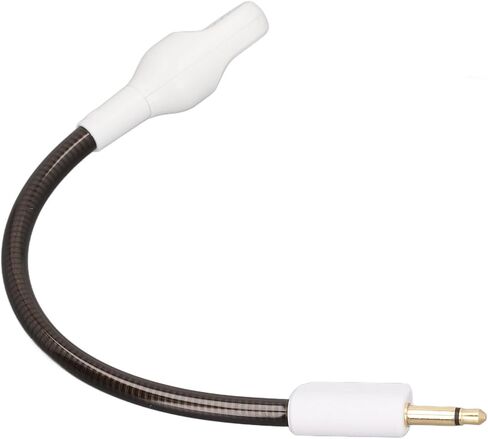 Keenso Detachable Game Boom Microphone Replacement for BlackShark V2, Gold Plated Plug, Noise Reduction, Ideal for Immersive Gaming Experiences (White) in Saudi Arabia
