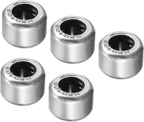 5 قطع من محامل إبرة HF0812 - [8 مم × 12 مم × 12 مم] محمل القابض في اتجاه واحد لاستخدام ناقل الحركة، بكرات فولاذية من الكروم in Kuwait