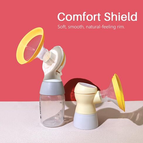 19mm Oval Flanges Shields Compatible with Medela Pumps, Replacement Parts for Pump in Style, Symphony, Swing Maxi, Harmony and Personalfit Flex–Breast Pump Accessories in Kuwait