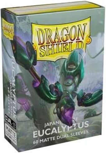 Arcane Tinmen Dragon Shield 15158 Dual Matte: Might 60 Count Japanese Size Sleeves in Kuwait