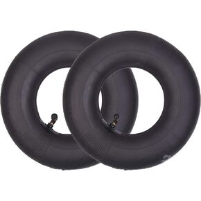 2 Pack of 4.10/3.50-4 Inner Tube TR87 Bent Stem also Fits 11X4.00-4 4.10-4 Tire Replacement for Hand Truck, Lawn Mower, Wheelbarrow, Tractor, Garden Carts Tire Tube