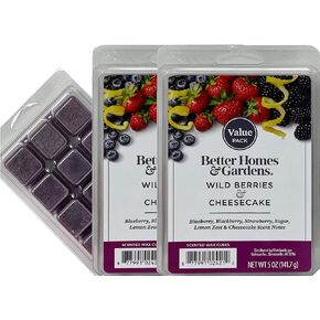 Better Homes and Gardens Wild Berry Cheesecake Wax Cubes 5oz - 2-Pack
