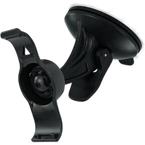 EKIND Car Windscreen Windshield Suction Cup Mount Holder Cradle Compatible for Garmin GPS Nuvi 40 40LM (Compatible for Garmin 010-11765-01) Black
