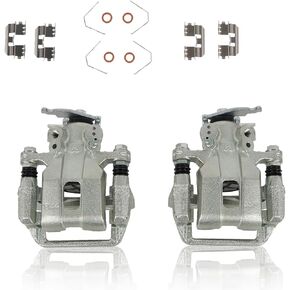 19-B3358 19-B3359 Rear Left and Right Brake Calipers with Bracket 2pcs OE 19-B3358 19-B3359 43018TA0A01 43018TA0A81 Fit for 2010-2012 Accord 2.4L, Fit for 2009-2014 TSX 2.4L